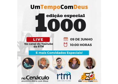 Live Um tempo com Deus - Edio especial 1.000